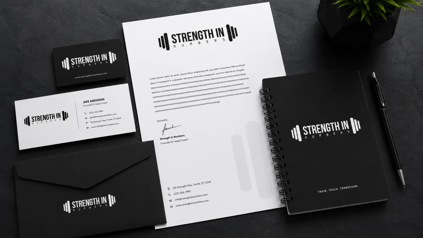 Business Stationery Mockup