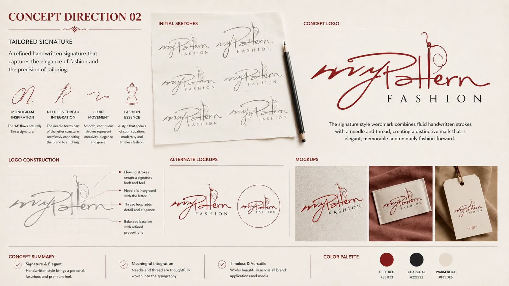 Concept Direction 02 — Modern Wordmark