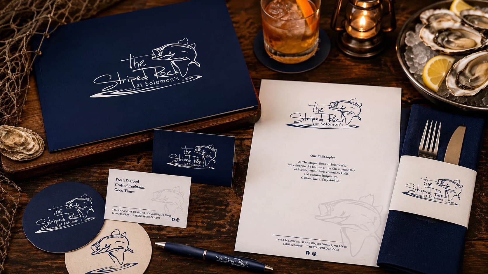 Menu & Stationery Mockup