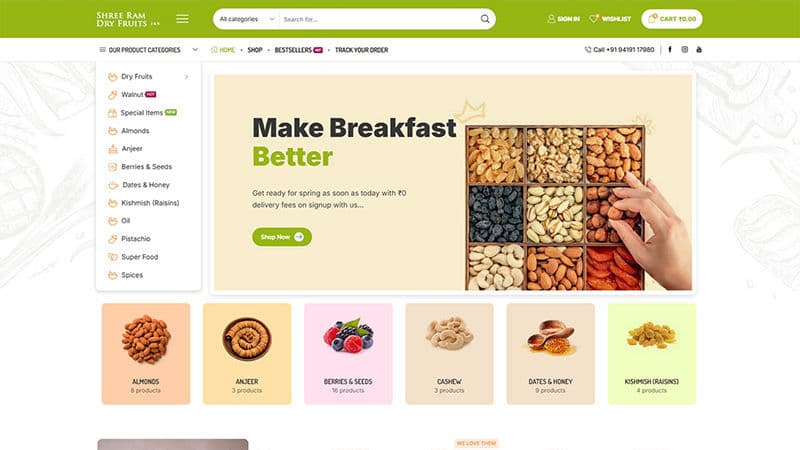 Shreeramdryfruits.com